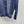 CC 2026 V-neck Long-sleeved Cardigan Blue Viscose Tencel 773798