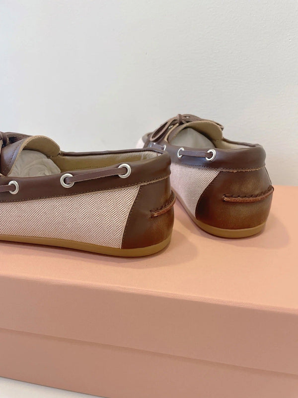 Miu 2026 Vintage Loafers Suede Leather 941761