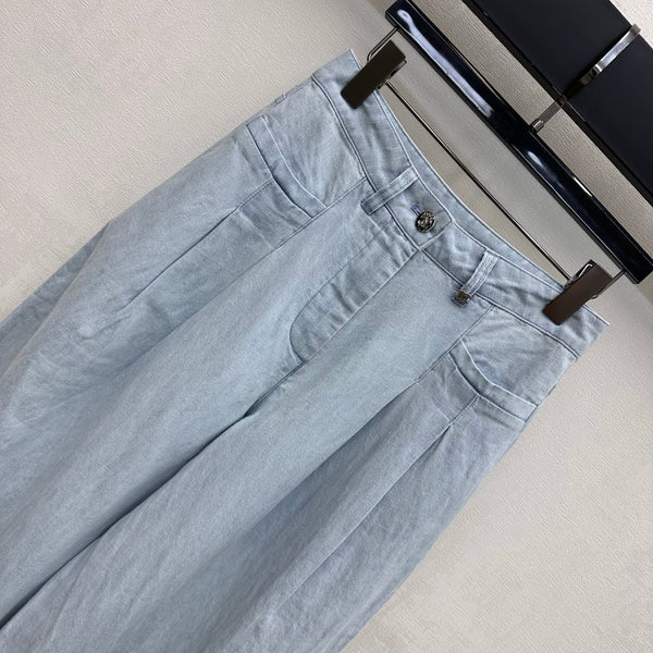 CC 2026 Wide-Leg Jeans Light Blue Cotton 636014