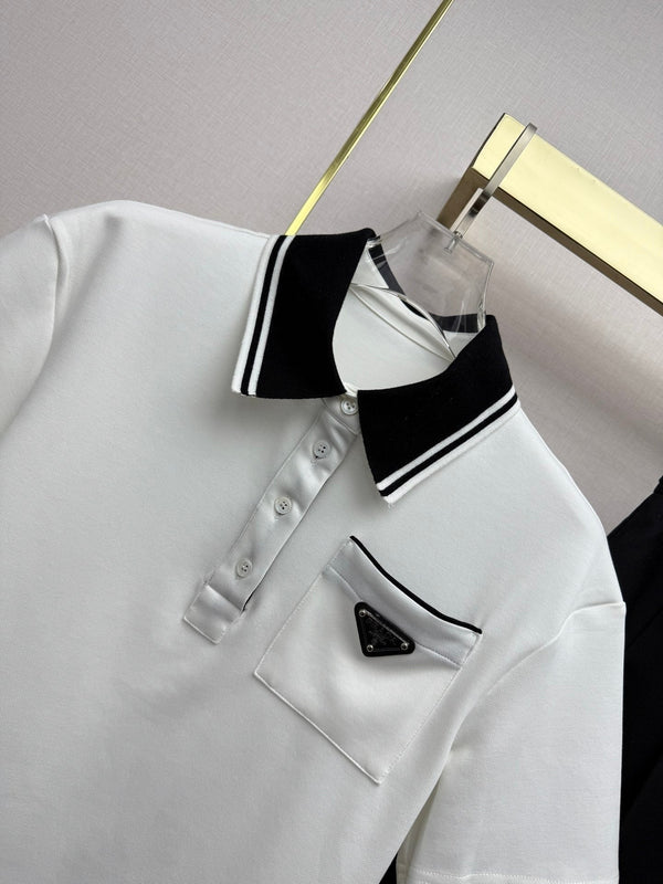 Pra 2026 Polo Shirt And Skirt Set Cotton 365048