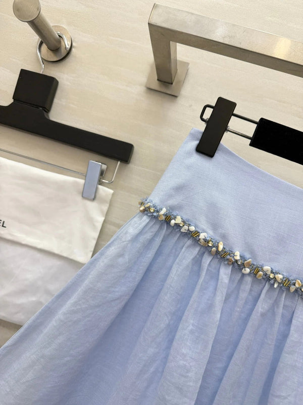 CC 2026 Midi Skirt Cotton-Linen 398795