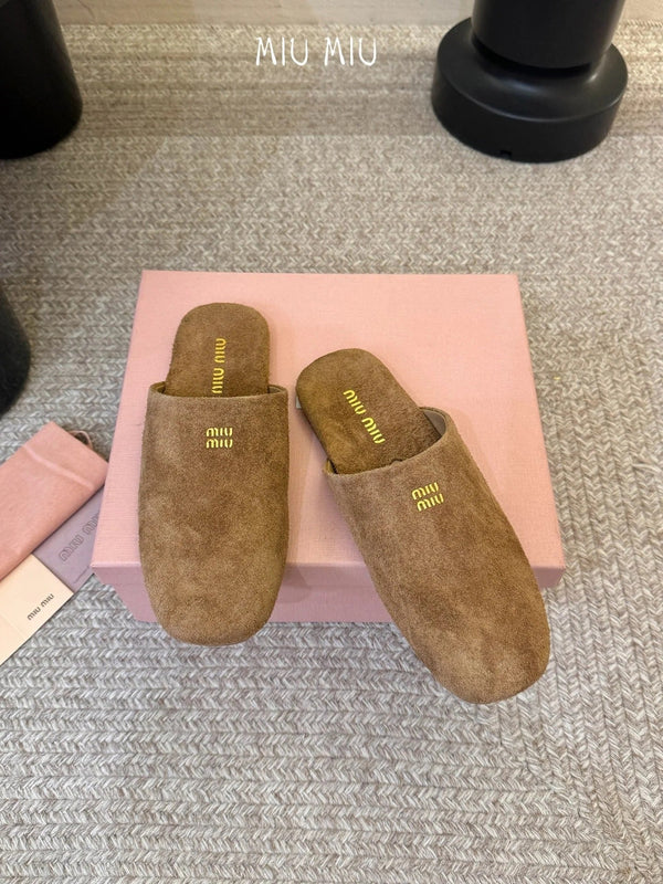 Miu 2026 Mules Suede 941987