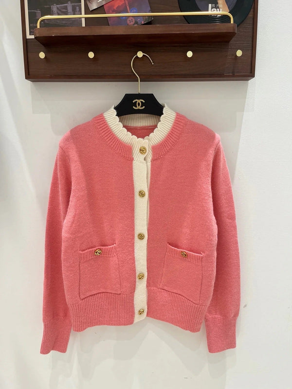 Chanel 2026 Knitted Cardigan Multicolor Wool 244052