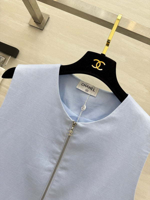 CC 2026 Vest Shirt Cotton-Linen 398793