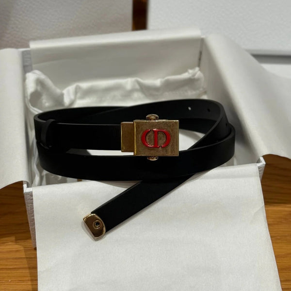 CD 2026 Montaigne Treasure Belt 20mm Smooth Calfskin