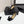 CC 2026 Bow Pearl Sandal Black Sheepskin
