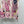 HM 2026 Printed Crew Neck Knit Long Sleeve Top Pink Wool 417087