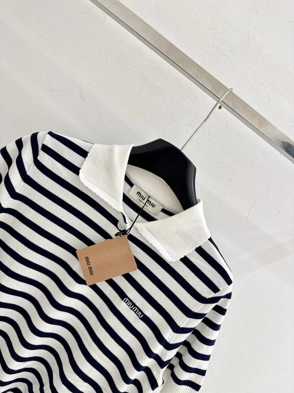 Miu 2026 Polo Shirt Tencel 647891