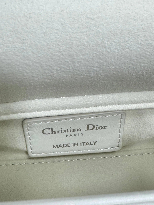 CD 2026 Lady D-Joy Micro 16cm White Lambskin 158851