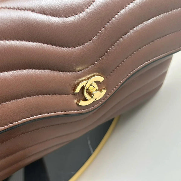 CC 26s Flap Bag 25.5cm Patinated Lambskin
