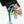 CC Tennis-themed Doll Bag Charm Blue