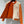 HM 2026 Bomber Jacket Orange Beige Wool