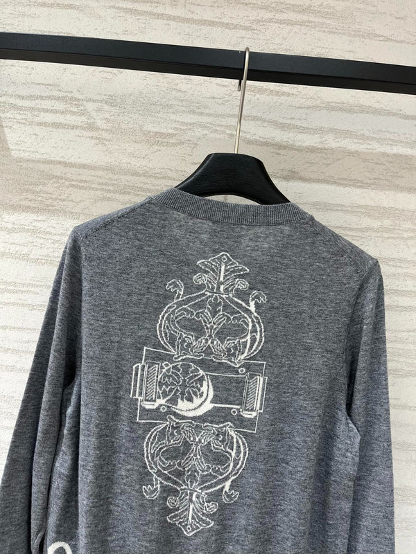 HM 2026 "Ferronnerie" Long-sleeve Cardigan Wool 800302