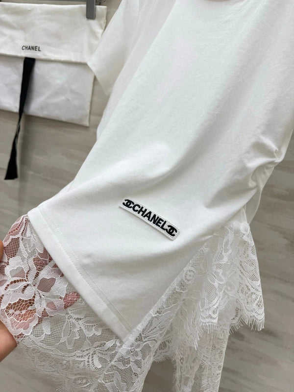 CC 2026 Lace Trim Shirt Cotton 398780