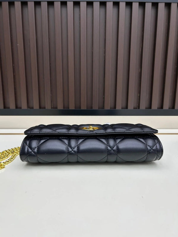 CD 2026 Miss Caro Top Handle Pouch 24cm Lambskin