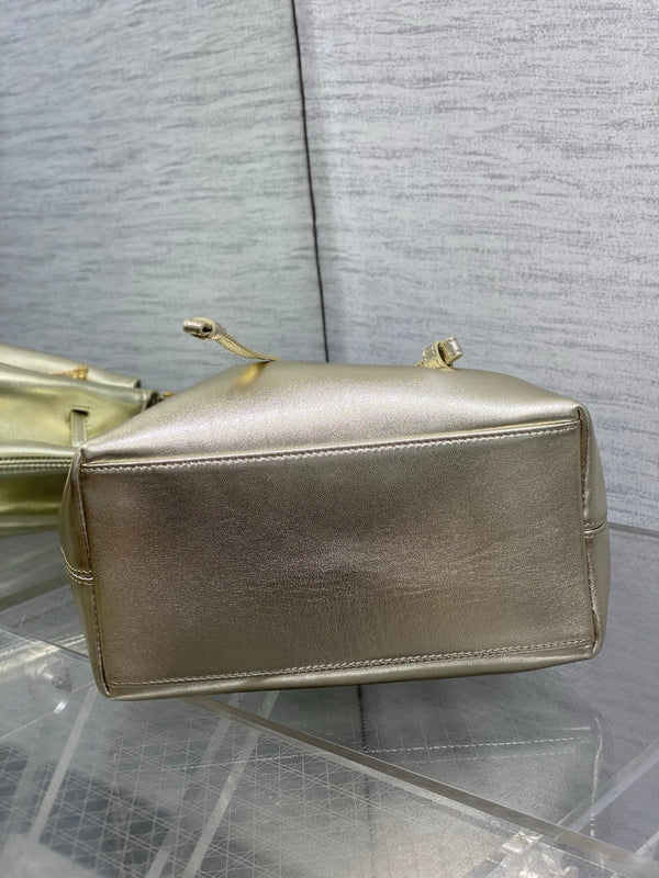CD 2026 Bucket Bag 27cm Suede Lambskin