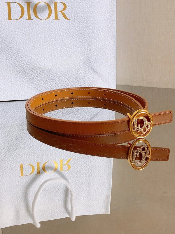 CD 2026 30 Montaigne Reversible Belt 15mm Calfskin