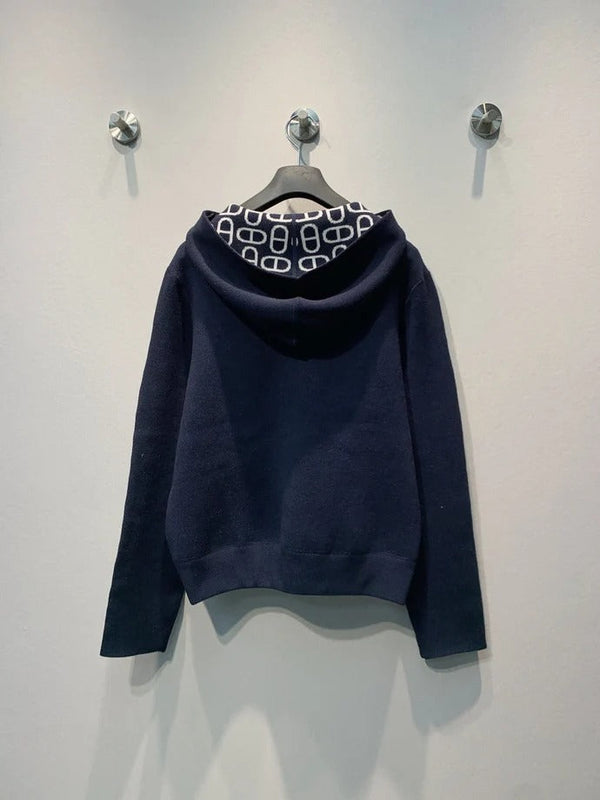 HM 2026 Hooded Cardigan Wool 413938