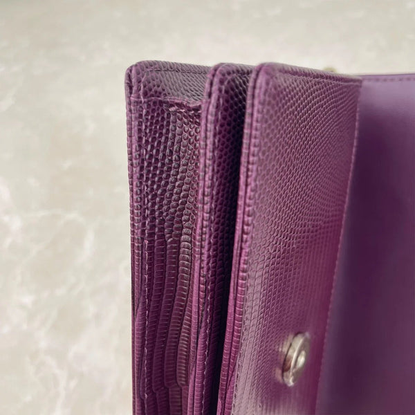 CD 2026 Pearl Clutch Bag 21cm Leather