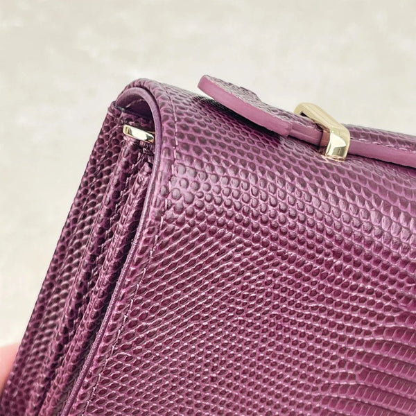CD 2026 Pearl Clutch Bag 21cm Leather