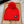 BEANIE HAT IN CHERRY RED WOOL AND RABBIT FUR 346718