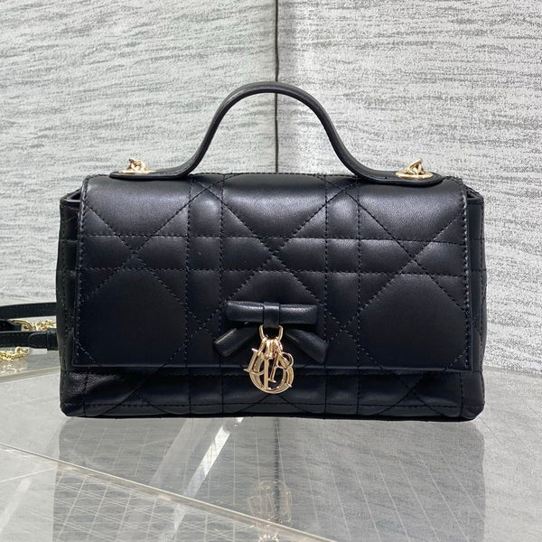 CD 2026 My Tender Dior Top Handle Bag 21cm Lambskin