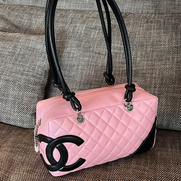CC 2026 Cambon Ligne Bowling Bag 27cm Calfskin