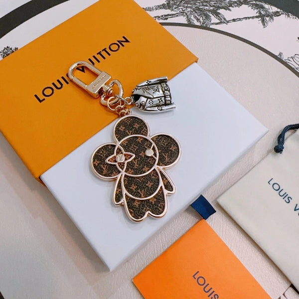 LV Brown Vivienne Charm
