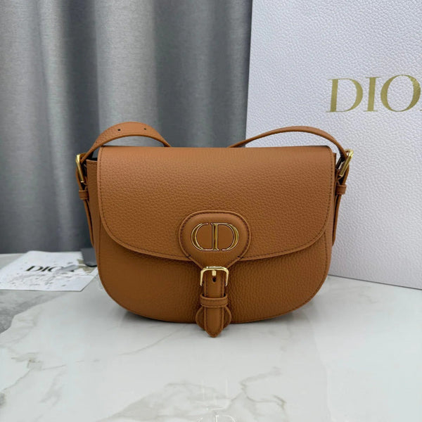 CD 2026 Bobby Bag 22cm Multicolors Fabric and Grained Calfskin