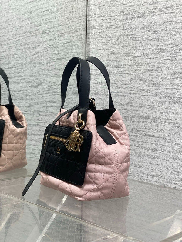 CD 2026 Toujours Vertical Tote Bag Calfskin