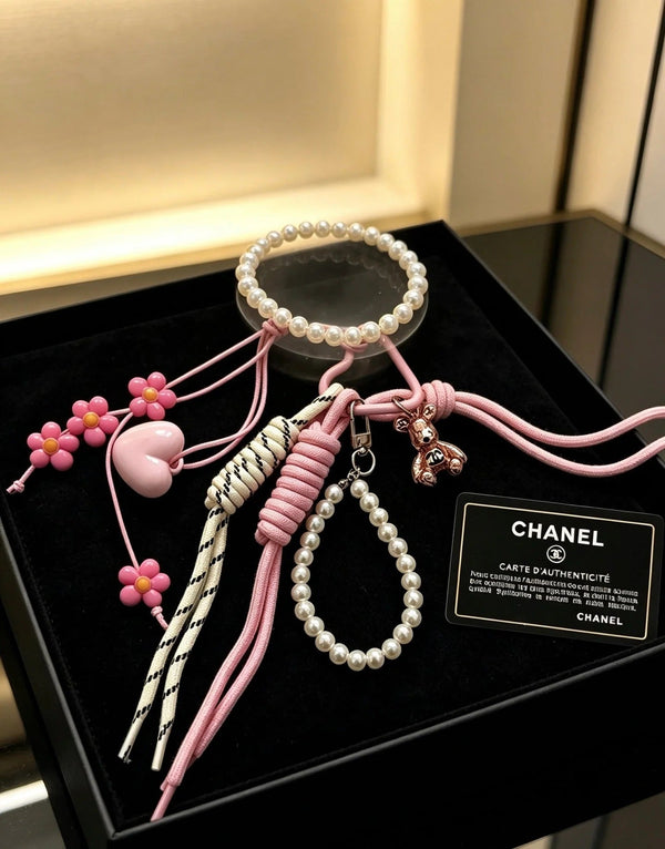 CC Knitted Flower Charm