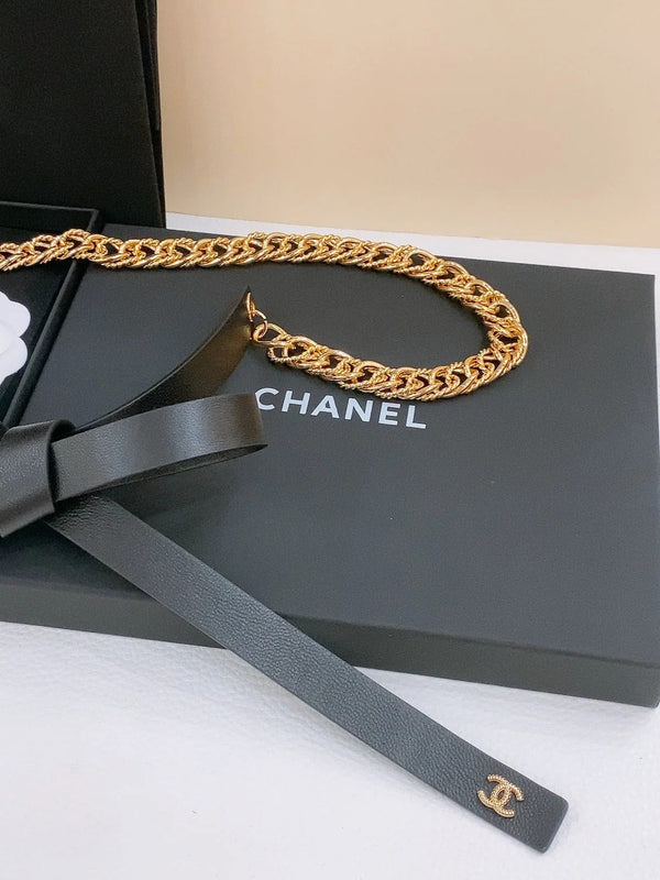 CC 2026 Spiral Bow Waist Chain Belt