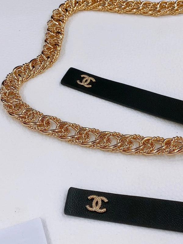 CC 2026 Spiral Bow Waist Chain Belt