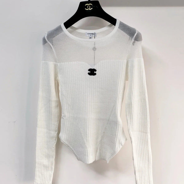 Chanel 2026 Long-Sleeve Top Wool 166733
