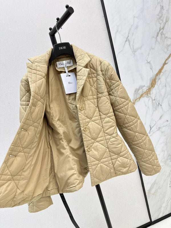 CD 2026 Cannage Quilted Jacket Down Nylon 773944