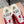 Miu 25 Small Bow Snealer Red White Suede Wool 541922