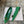 JC 26s Margot Ballet Flat Green Suede 996479