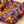 HM 25s Scarf 140cm Red Orange Cashmere 976205