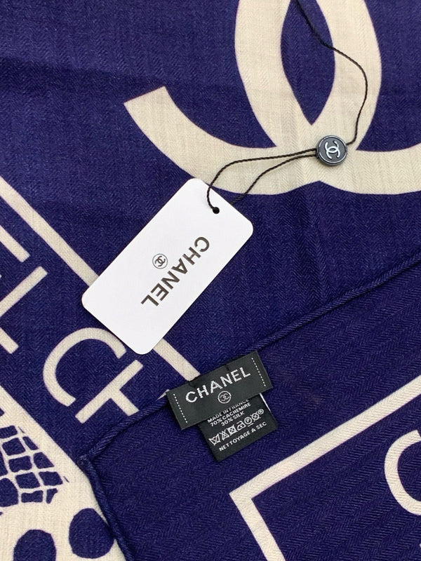 CC 26s Scarf 140 In Cashmere Silk 306138