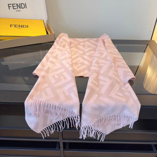 FF 170CM Scarf Light Pink Cashmere 104066