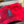 LV 25 Scarf 220CM Red Wool 293517