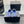 CC Slingback 2.5cm Cobalt Blue Black Tweed Fabric