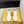 Fendi Match Trainers White Yellow Leather 679605