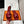 HM 25 Oran Sandal Dard Red Black Calfskin