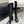 Alaia 2025 Square Toe High Heeled Boot Black Calfskin 558669