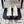 CC 25B MaryJane Shoes Black White Sheepskin