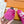 LV Sneakerina Sneaker Pink Suede Leather 616970