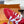 LV Sneakerina Sneaker Red White Suede Leather 616976