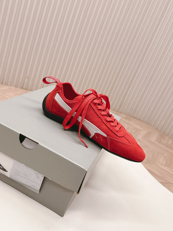 Puma x Balenciaga Speedcat Sneaker Red Suede 565086