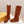 Fendi 25 High Boots Caramel Brown Suede 500939